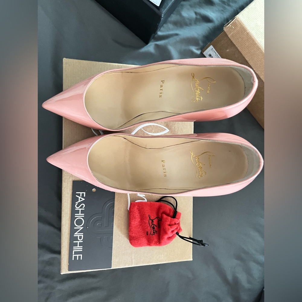 Christian Louboutin Pigalle Follies Mauve Sz 38 Brand New